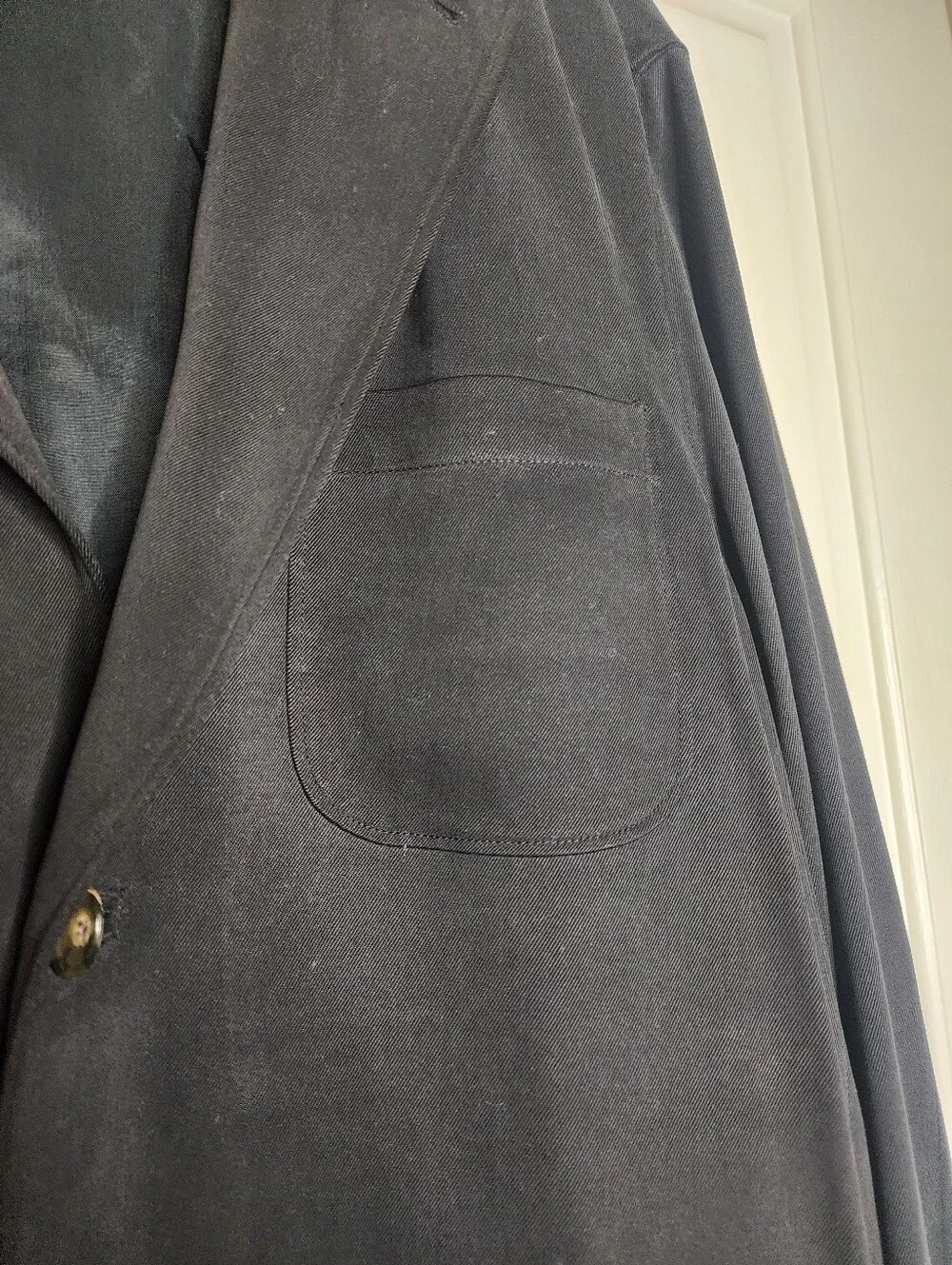 Tommy Bahama Men's 100% Silk Island Soft Blazer Jacket Black M